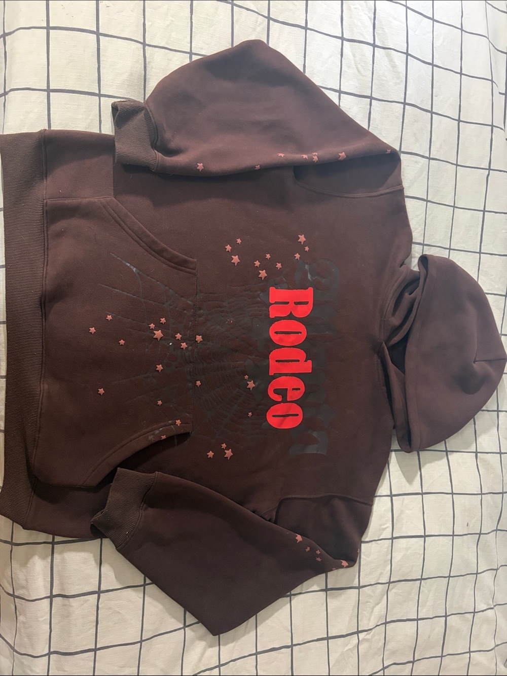 Authentic Travis Scott Rodeo Sp5der Collab - Good condition men’s graphic hoodie